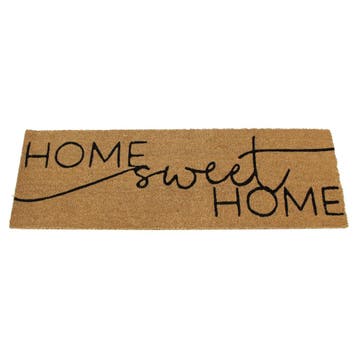 Kokos deurmat home sweet home  120 x 40 cm, Verzenden, Nieuw