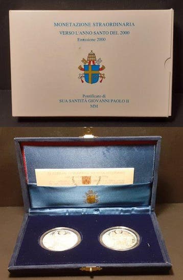 Vaticaan. Dittico 2000 Proof (Zonder minimumprijs)