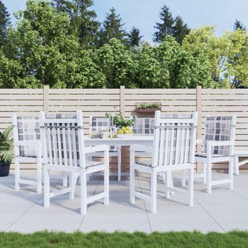 vidaXL Tuinstoelkussens 6 st 100x50x3 cm oxford stof, Verzenden, Nieuw