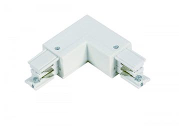 3-Fase - L-vorm - Connector - Buitenkant - Wit, Ophalen of Verzenden, Nieuw