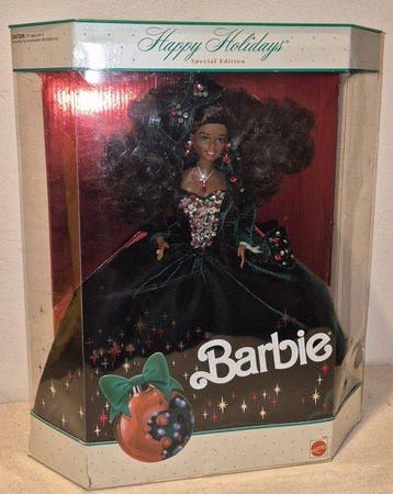 Mattel - Barbiepop Barbie Happy Holidays Special Edition, Antiek en Kunst, Antiek | Speelgoed