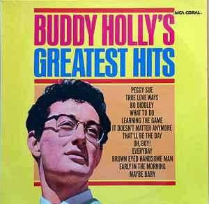 LP gebruikt - Buddy Holly - Greatest Hits, Verzenden, Zo goed als nieuw, Overige formaten