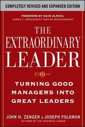 Extraordinary Leader - John H. Zenger 9780071628082, Verzenden, Gelezen, John H. Zenger