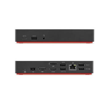 Lenovo USB-C Dock Gen 2 40AS0090EU 90W 2x DP 1X HDMI, Ophalen of Verzenden, Gebruikt, Lenovo