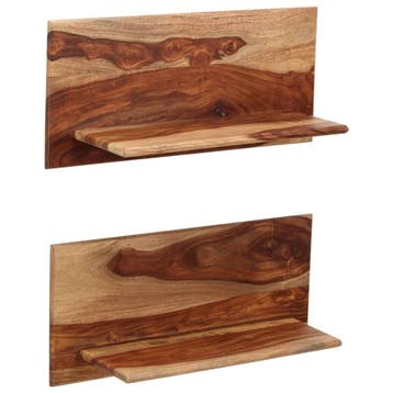 Wandplanken Massief Acacia | Tweedekansje | OP=OP, Ophalen of Verzenden, Zo goed als nieuw