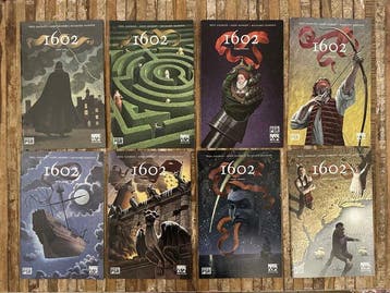 Marvel 1602 #1 a 8 - Neil Gaiman - no reserve - 12 Comic, Boeken, Strips | Comics, Nieuw