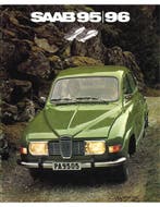 1972 SAAB 95 | 96 BROCHURE FRANS, Nieuw, Author