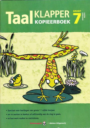 Taalklapper Kopieerboek groep 7, Verzenden, Nieuw