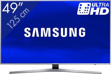 Samsung UE49MU6402 - 49 inch 4K Ultra HD smart LED TV, Ophalen, LED, Zo goed als nieuw, Samsung