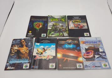 Mario64.nl: Handleidingen voor Nintendo 64 Spellen Set iDEAL, Ophalen of Verzenden, Gebruikt