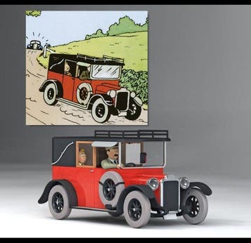 Moulinsart/Hachette - Tintin - 1 - Voiture 1/24 - Le Taxi, Boeken, Nieuw