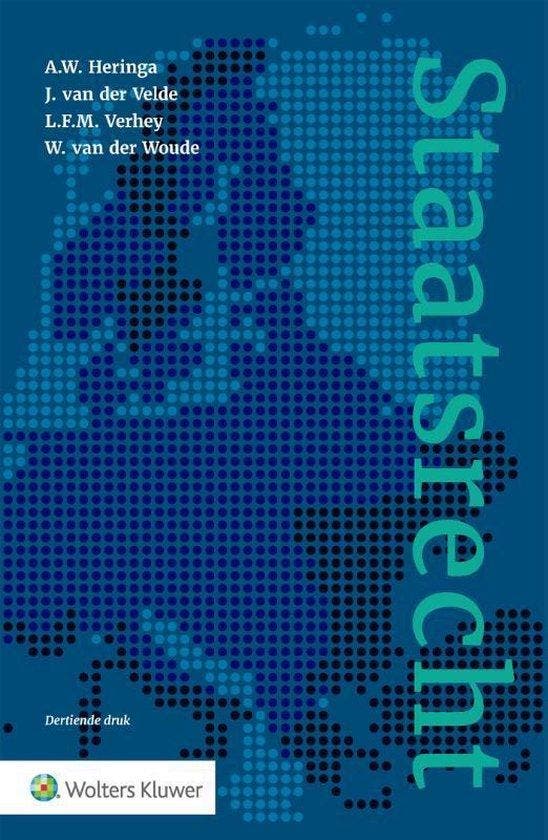 9789013146172 Staatsrecht | Tweedehands, Boeken, Schoolboeken, Zo goed als nieuw, Verzenden