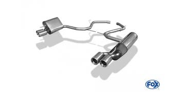 FOX Mercedes SL type 230 einddemper rechts/links - 2x80 type, Verzenden, Nieuw