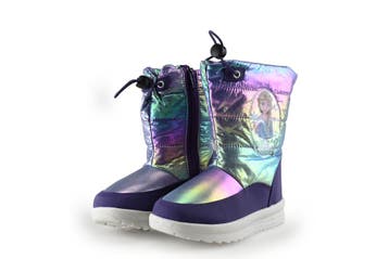 Frozen Snowboots Meisjes in maat 30 Paars, Verzenden, Jongen of Meisje, Schoenen, Zo goed als nieuw