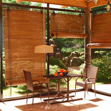 vidaXL 3-delige Tuinset bruin, Tuin en Terras, Verzenden, Nieuw, 2 zitplaatsen, Tuinset