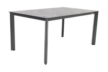 Kettler Edge tuintafel 160x95 cm. - HPL antraciet, Tuin en Terras, Tuintafels, Verzenden, Nieuw, Rond, Overige materialen