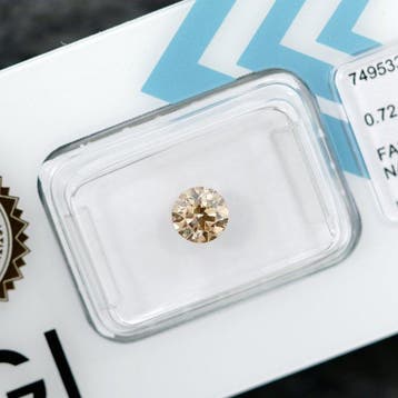 Zonder minimumprijs - 1 pcs Diamant (Natuurlijk gekleurd) -, Nieuw