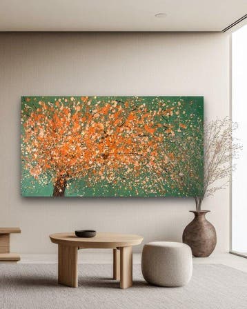 Helena Romano - Albero in Fiore 2, Antiek en Kunst