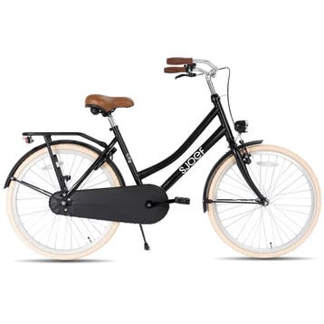 SJOEF City Meisjesfiets 26 inch - 10-14 jaar - Mat Zwart, Verzenden, Nieuw, 20 inch of meer, Overige merken