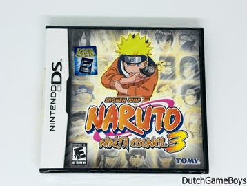 Nintendo DS - Naruto - Ninja Council 3 + Collectible Card -, Verzenden, Gebruikt