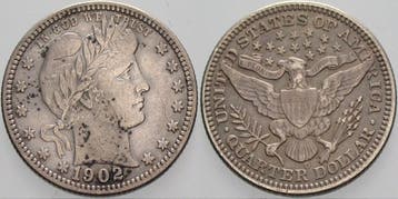 Quarter 1902 O Vereinigte Staaten von Amerika, Postzegels en Munten, Munten | Amerika, Verzenden