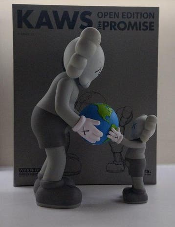 Kaws (1974) - KAWS THE PROMISE - Grey