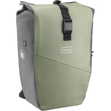 Clarijs rugtas variobag 24L olijf-grijs, Fietsen en Brommers, Verzenden, Nieuw