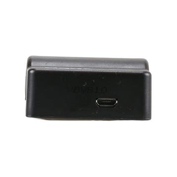 LP-E10 acculader (micro-USB) met garantie, Ophalen of Verzenden, Gebruikt