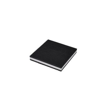 Rubberen anti-vibratie pad dacht - foam - 100x100x20 mm, Verzenden, Nieuw
