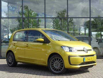 Volkswagen up! 1.0 Camera LMV Navi Airco NL Allseason NIEUW!, Auto's, Voorwielaandrijving, Dealer onderhouden, Stof, Up!