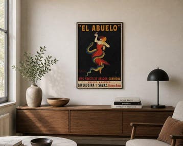 Leonetto Cappiello - El Abuelo Vino Rancio de Aragón
