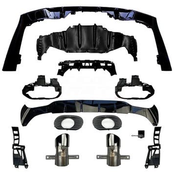 Diffuser With Chrome Exhaust Tips Voor Mercedes CLA, Ophalen of Verzenden, Nieuw