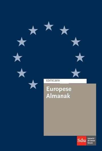 Europese almanak 2019 9789012403269, Zo goed als nieuw