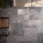 Vloertegel Grijs Multivloer (Vloeren, Afbouwmaterialen), Keramiek, Nieuw, Ophalen of Verzenden, 10 m² of meer