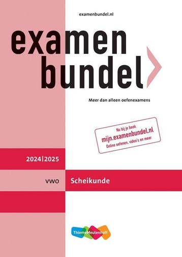 Boek Examenbundel vwo Scheikunde 2024/2025 9789006373981, Verzenden, Zo goed als nieuw