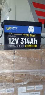 12V 314Ah Camper Caravan Huishoud Accu LiFePO4 Bluetooth, Ophalen of Verzenden, Nieuw