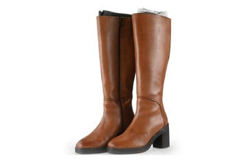 Maruti Laarzen in maat 36 Cognac, Kleding | Dames, Schoenen, Hoge laarzen, Overige kleuren, Verzenden, Zo goed als nieuw