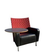 Dietiker - Davis Webb - Stoel - Leder, stof, Metaal, Hout, Antiek en Kunst, Antiek | Meubels | Stoelen en Banken