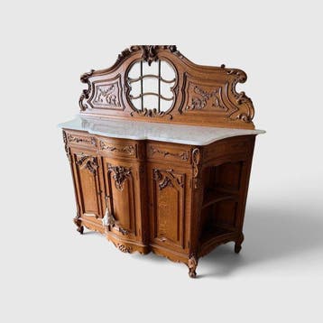 Dressoir - Eik - Dressoir van een kasteel