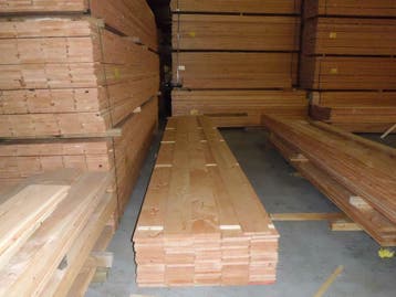 Douglas vloerdelen  18 x 175mm, 3.00m -  4.00m en 5.00m, Minder dan 25 mm, Nieuw, Plank, 300 cm of meer