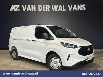 Ford Transit Custom | 2.0 TDCI 136pk L1H1 Euro6 Airco |, Auto's, Gebruikt, Euro 6, Wit, Dealer onderhouden
