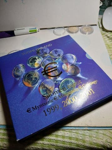 Finland. Year Set (BU) 1999/2001 (3 sets) (Zonder