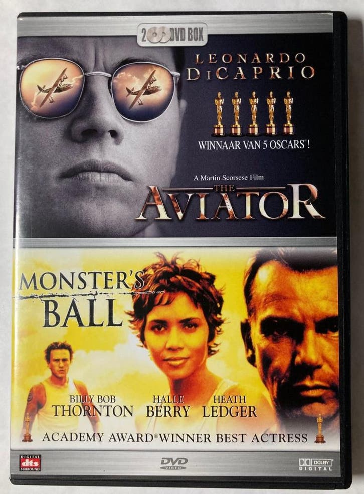 FILMBOX / THE AVIATOR / MONSTERS BALL (DVD), Cd's en Dvd's, Dvd's | Overige Dvd's, Gebruikt, Verzenden