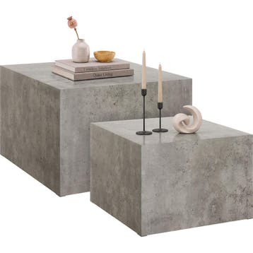 Set van 2 salontafels Lacey, Huis en Inrichting, Verzenden, Nieuw