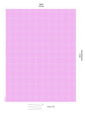 ECG-papier Carefusion (GE Marquette) Mac5500 210 mm x 280 mm, Verzenden, Nieuw