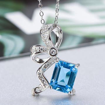 Zonder minimumprijs - Ketting met hanger Zilver, Verguld,, Sieraden, Tassen en Uiterlijk, Antieke sieraden