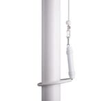 Vlaggenmast gewicht beugel Wit, Diversen, Vlaggen en Wimpels, Verzenden, Nieuw