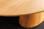 UNIEKE eettafel 160-200 cm uitschuifbaar eikenhout gelakt -, Huis en Inrichting, Tafels | Eettafels, Ophalen of Verzenden, Nieuw