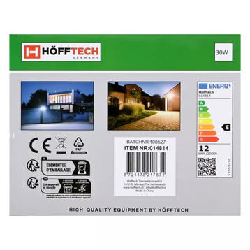 Benson LED straler flat 30 W + sensor - 6000 K - 140x 190..., Ophalen of Verzenden, Nieuw
