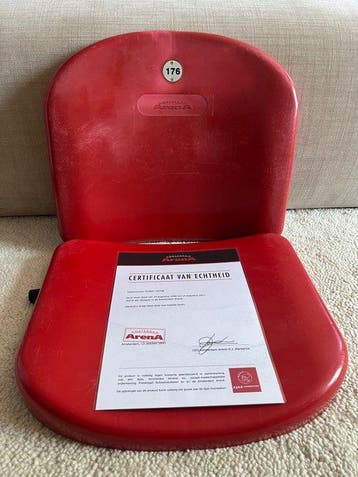 AFC Ajax - 1995 - Authentic Amsterdam ArenA seat - nr. 176, Nieuw